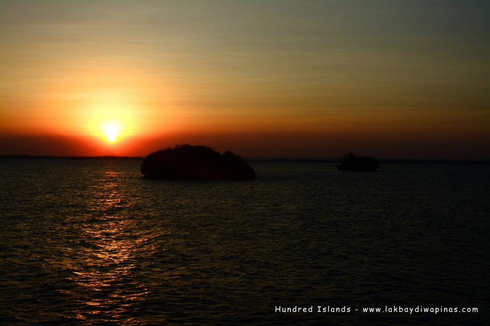 Sunset, Hundred Islands